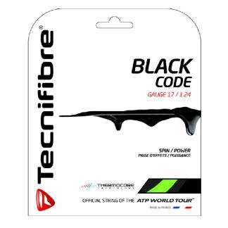 TECNIFIBRE STRING BLACK CODE 1.24MM 17G LIM SET (TBD)