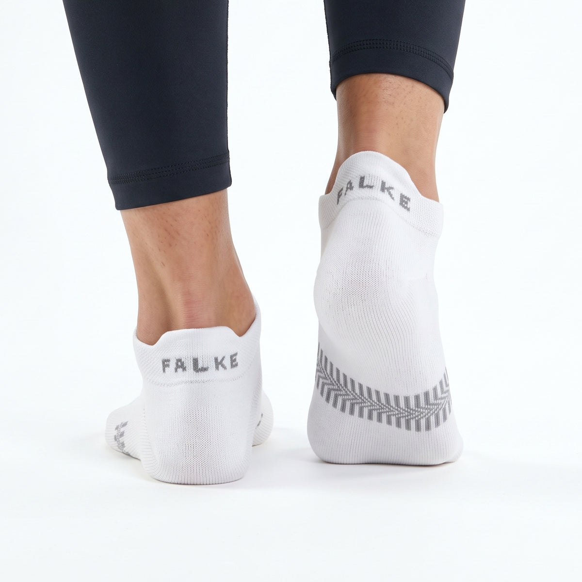 FALKE SOCK HIDDEN LUXE WHITE