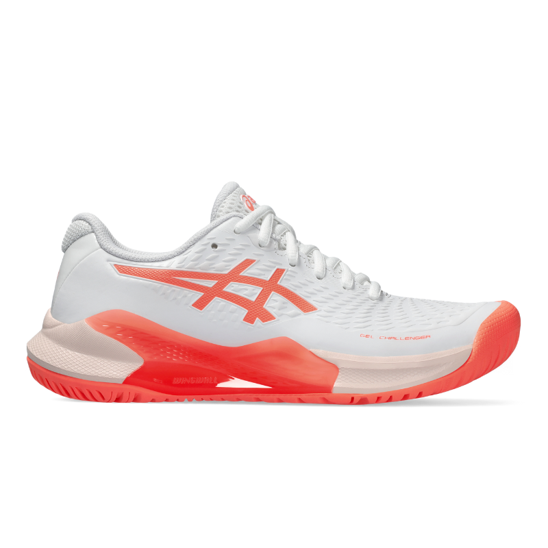 ASICS SHOE G-CHALLENGER 14 WN WHITE/SUN CORAL (SS24)