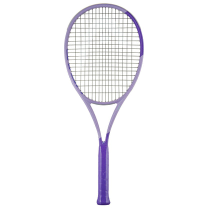 Purple Head tennis racket on a white background