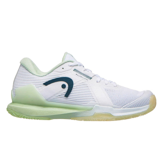 HEAD SHOE SPRINT PRO 4.0 PADEL WN WHITE/LIGHT GREEN (AW25)