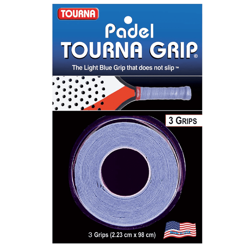TOURNA GRIP OVERGRIP PADEL DRY FEEL BLUE (3)