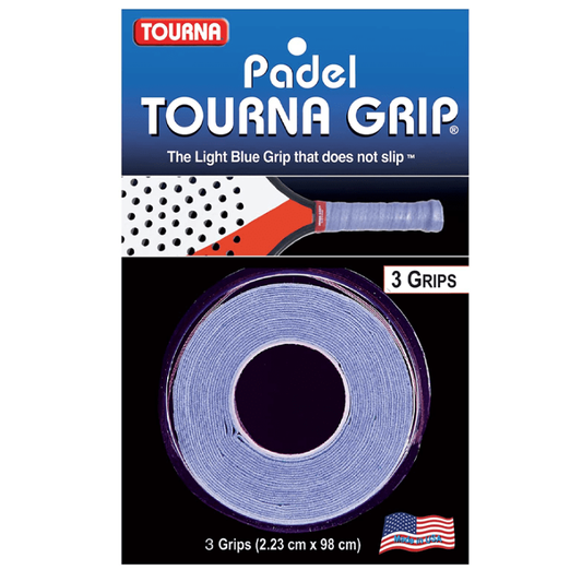 TOURNA GRIP OVERGRIP PADEL DRY FEEL BLUE (3)