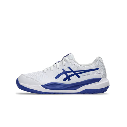 ASICS SHOE G-RESOLUTION X KID WHITE/DARK COBALT (AW25)