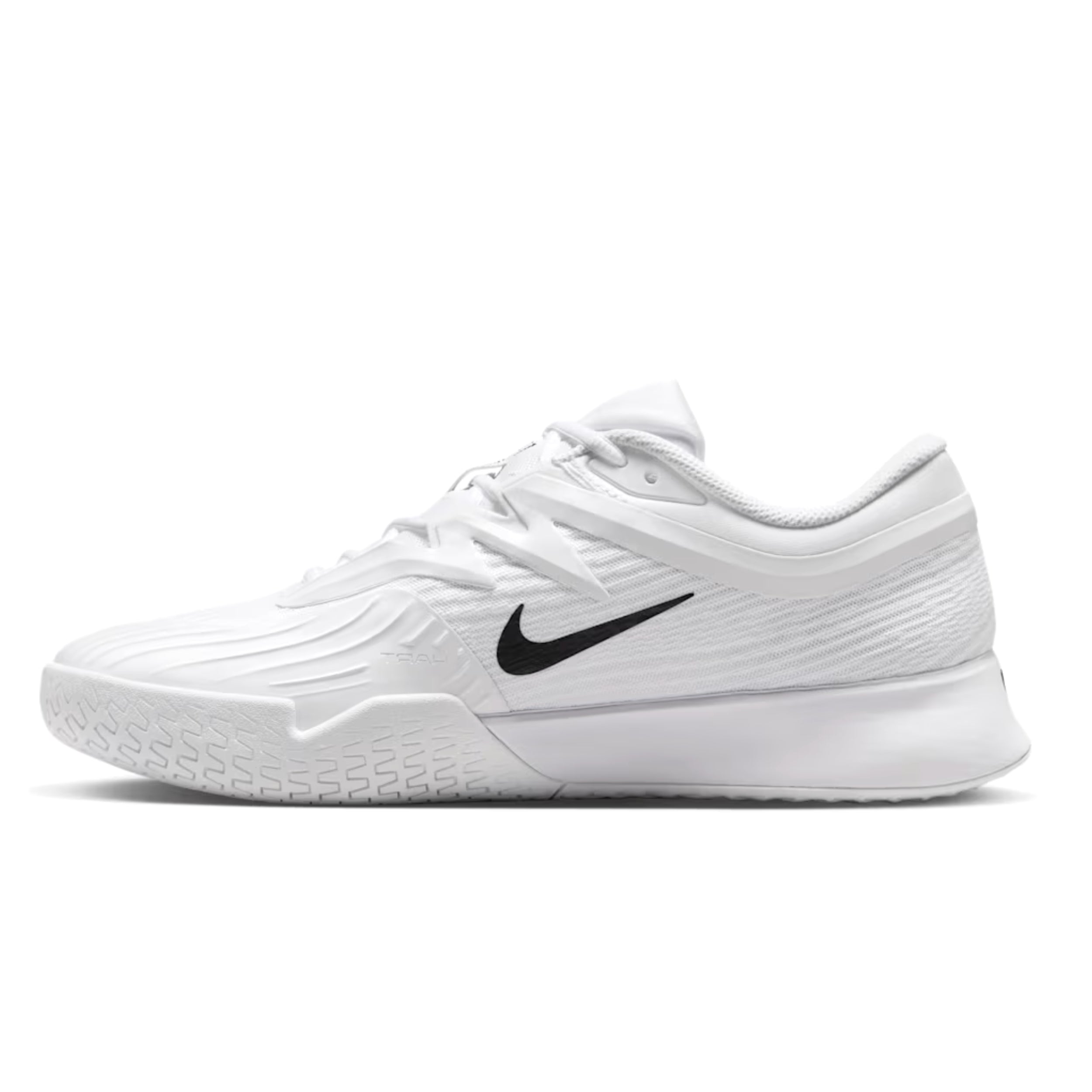 NIKE SHOE VAPOR PRO 3 HC MN WHITE/BLACK (SS26) – Baseline Racquets