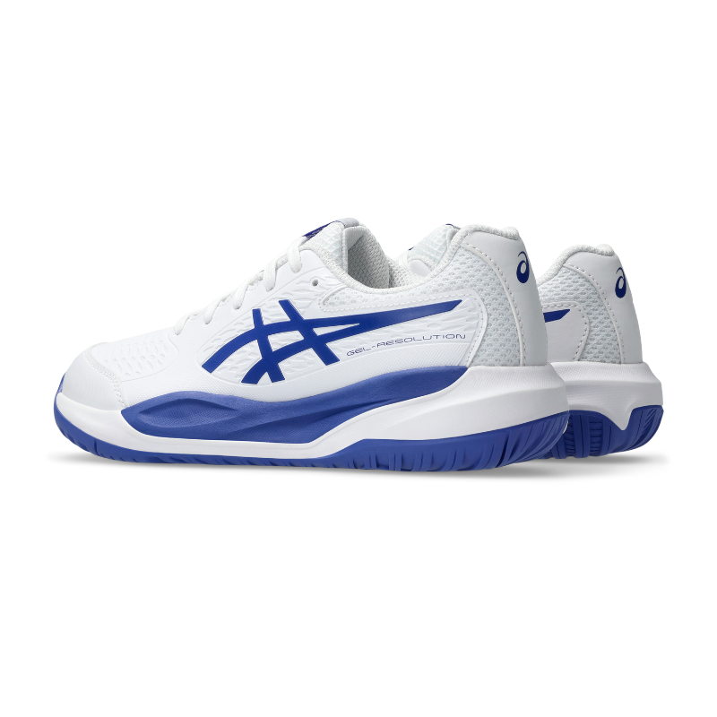 ASICS SHOE G-RESOLUTION X KID WHITE/DARK COBALT (AW25)