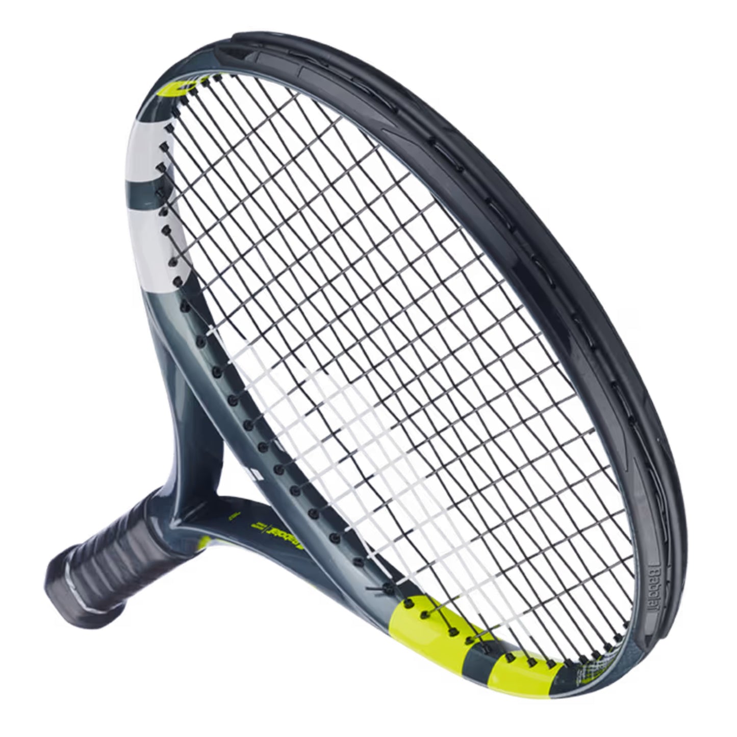 Tennis Babolat racket with a white background