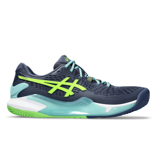 ASICS SHOE G-RESOLUTION 9 PADEL MN THUNDER BLU/ELECTRIC LIME (SS24) (TBD)