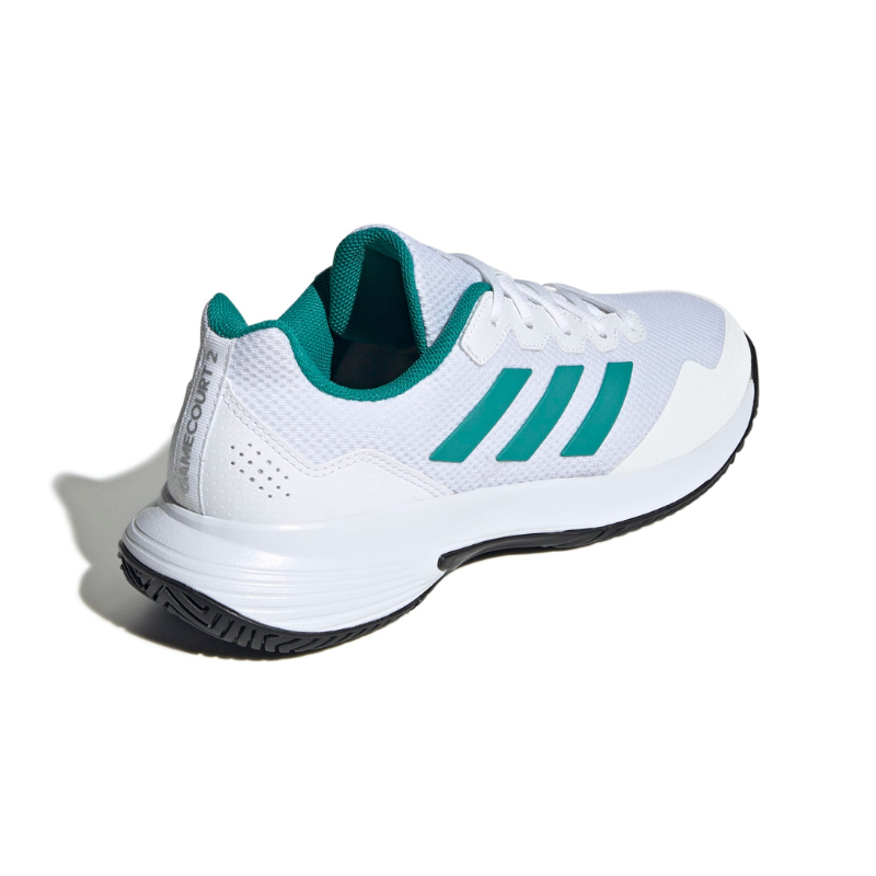 ADIDAS SHOE GAME COURT 2 MN  WHITE/TEAL/CORE BLACK (SS25)