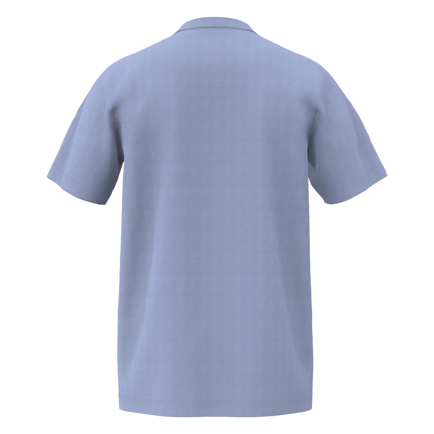 Back of llight blue shirt 