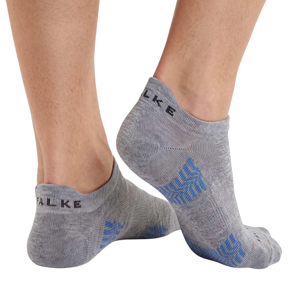 FALKE SOCK HIDDEN LUXE MID GRY
