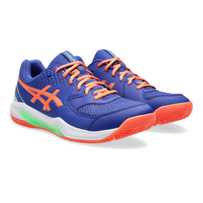 ASICS SHOE G-DEDICATE 8 PADEL MN DARK COBALT/VIVID CORAL (AW25)