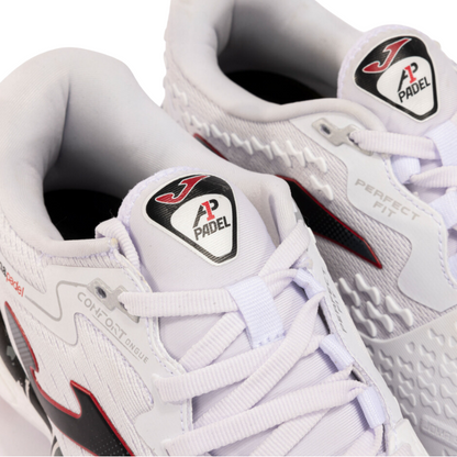 JOMA SHOE PADEL SMASH A1 MN WHITE/BLACK/RED (AW24)