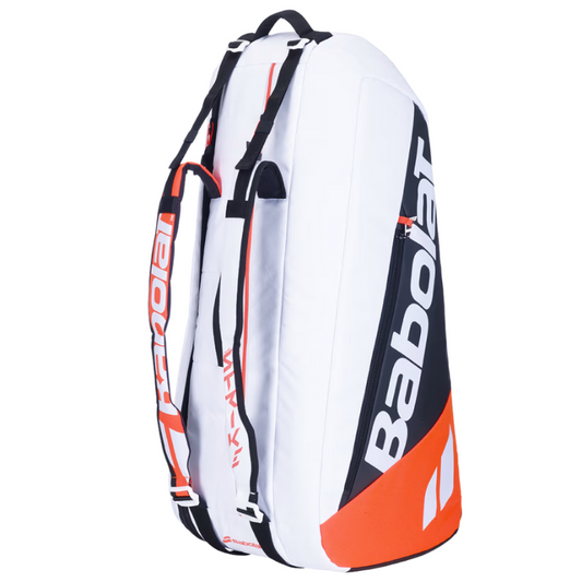 BABOLAT BAG PURE STRIKE 6R WHITE/BLACK/RED