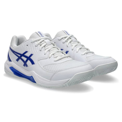 ASICS SHOE G-DEDICATE 8 PADEL MN WHITE/DARK COBALT (AW25)