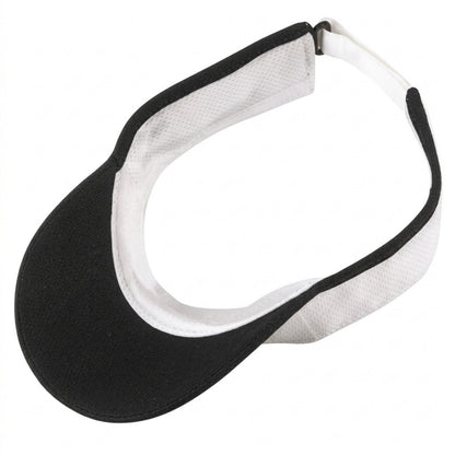 TOURNA HAT PRO VISOR WHT LOGO