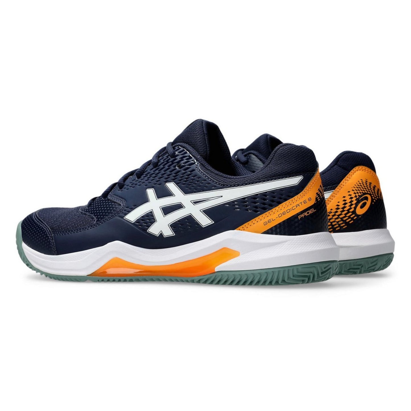 ASICS SHOE G-DEDICATE 8 PADEL MN THUNDER MIDNIGHT/WHITE (AW24)