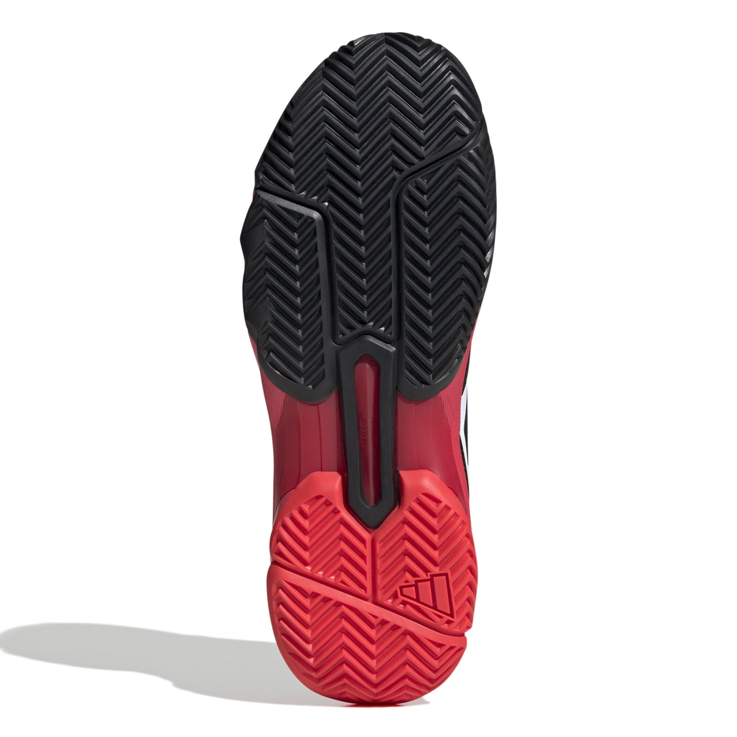 ADIDAS SHOE COURTJAM CONTROL 3 MN CLOUD WHITE/CORE BLACK/LUCID RED (SS25)