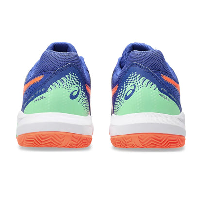 ASICS SHOE G-DEDICATE 8 PADEL MN DARK COBALT/VIVID CORAL (AW25)