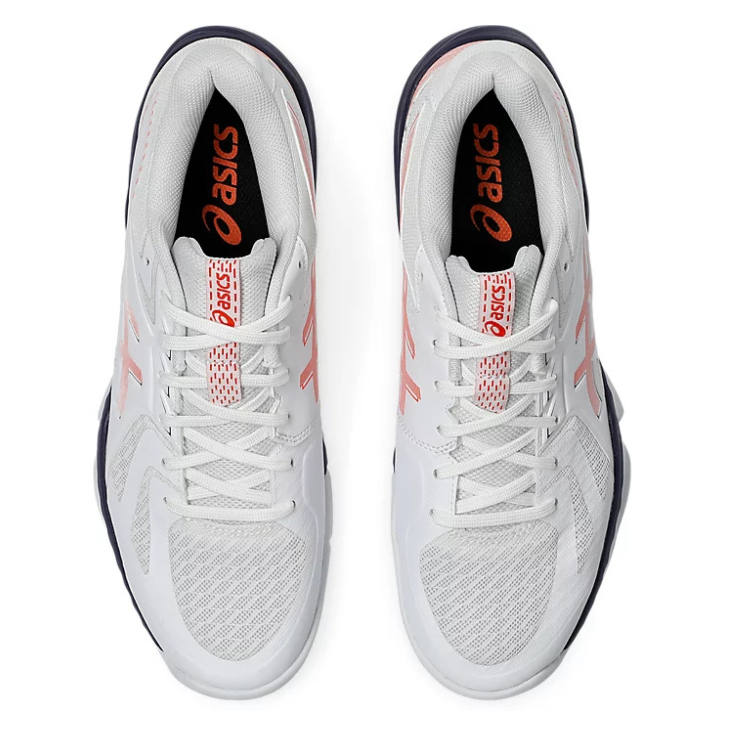 ASICS SHOE G-BLADE FF MN WHITE/NOVA ORANGE (SS25) – Baseline Racquets