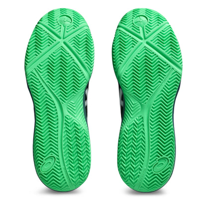 ASICS SHOE G-DEDICATE 8 PADEL MN BLACK/VITAL GREEN (SS26)