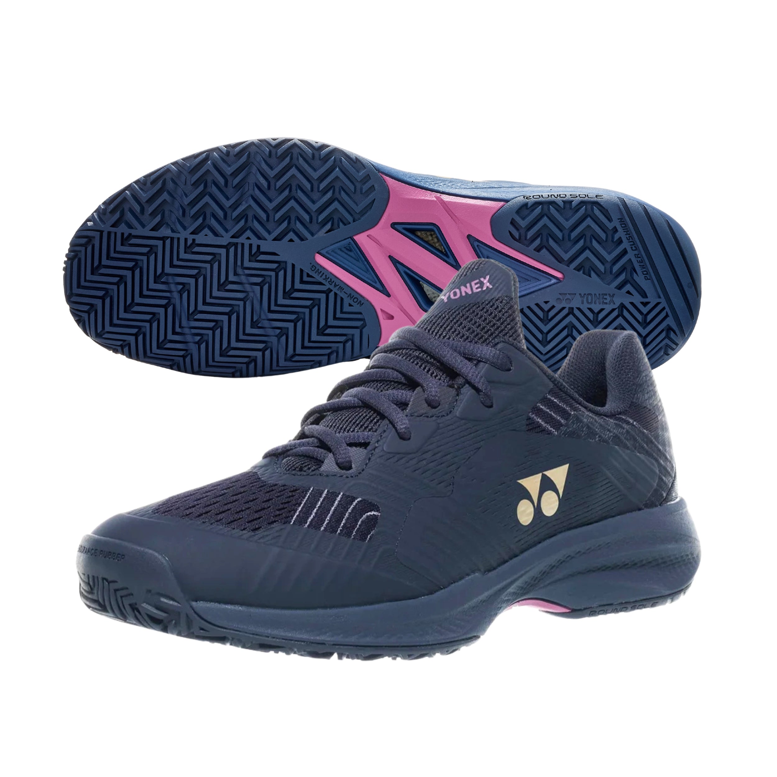 YONEX SHOE SONICAGE WIDE MN DARK NAVY (SS26) – Baseline Racquets