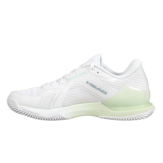 HEAD SHOE SPRINT PRO 4.0 PADEL WN WHITE/LIGHT GREEN (AW25)