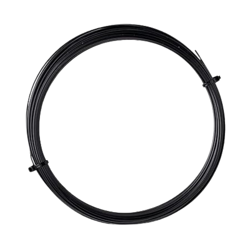 TECNIFIBRE STRING BLACK CODE 4S SQUARE 1.25MM 17G BLACK 12M (CUT FROM ...