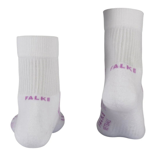 FALKE SOCK NETBALL CUSHION WHITE/LILAC (SS24)
