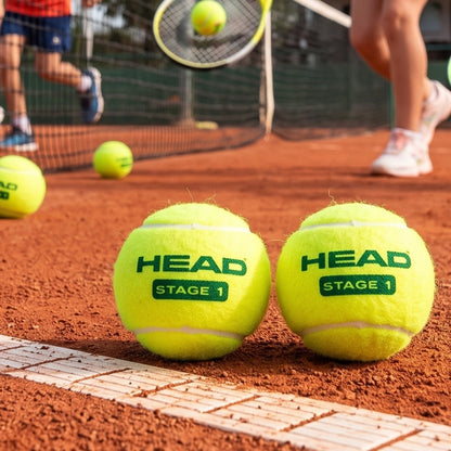 HEAD BALL TENNIS  STAGE 1 GREEN / BOX (72)