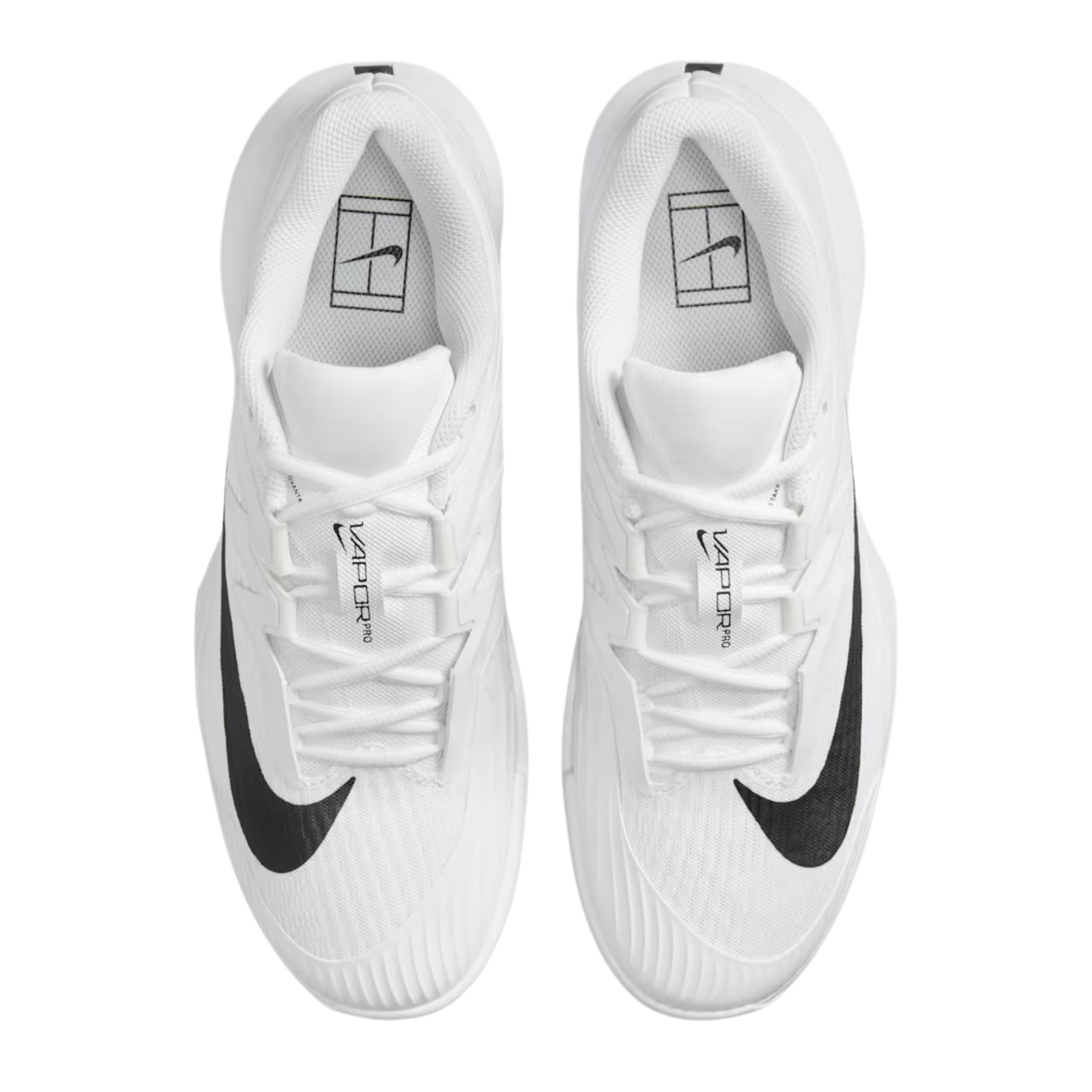 Nike Vapor Speed 3 WHT/GLD 　27.5㎝　H NIKE SHOE VAPOR PRO 3 HC MN WHITE/BLACK (SS26) – Baseline Racquets