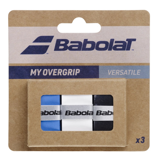 BABOLAT GRIP MY OVERGRIP BLACK/BLUE/WHITE (3)