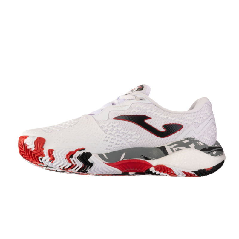 JOMA SHOE PADEL SMASH A1 MN WHITE/BLACK/RED (AW24)