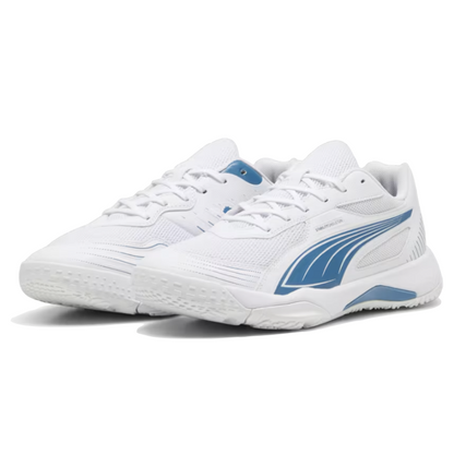 PUMA SHOE INDOOR SOLARFLASH III MN WHITE/HORIZON (AW24)
