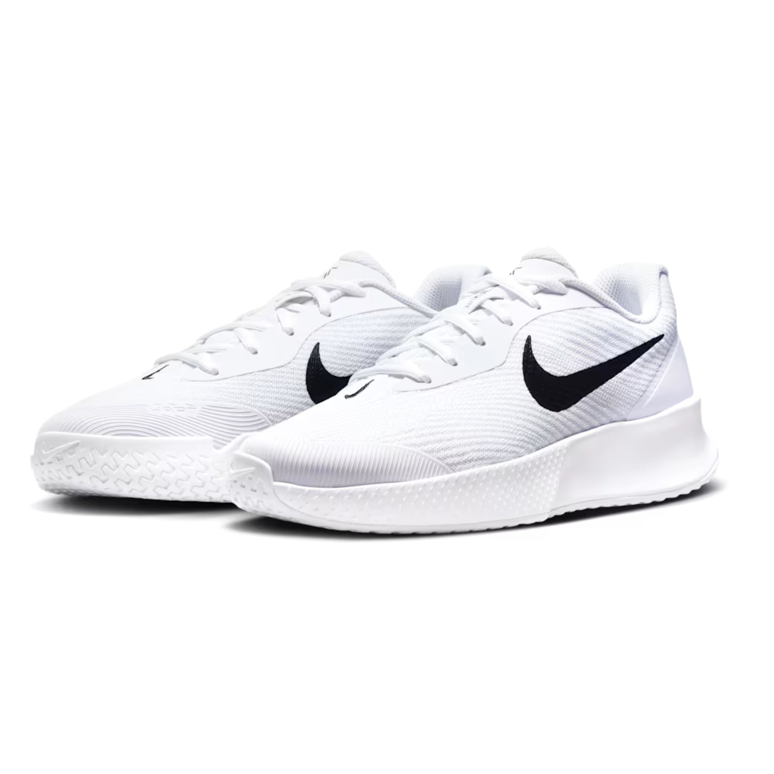 NIKE SHOE VAPOR LITE 3 HC WN WHITE/BLACK (SS26) – Baseline Racquets
