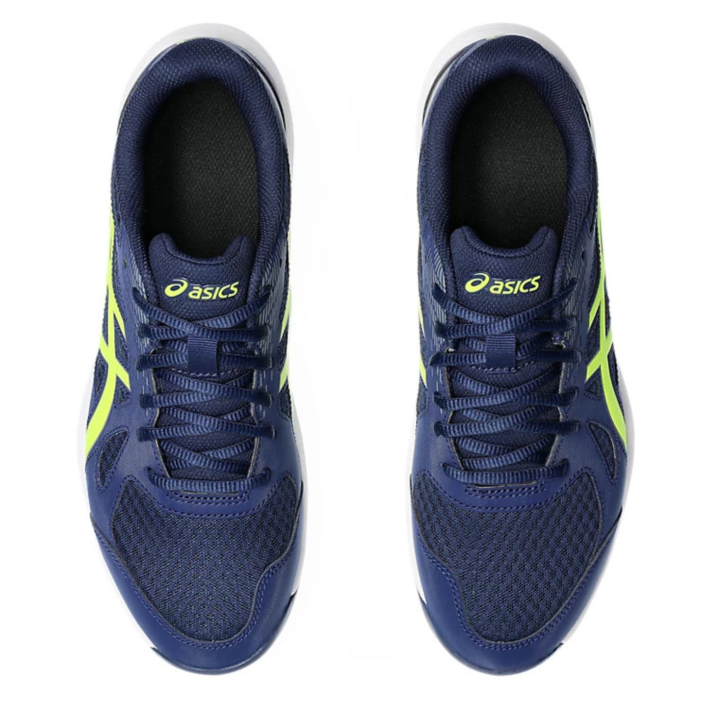 ASICS SHOE UPCOURT 6 MN BLUE/SAFETY YELLOW (AW24)