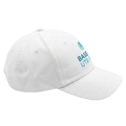 Baseline UTR Tour white cap on a white background