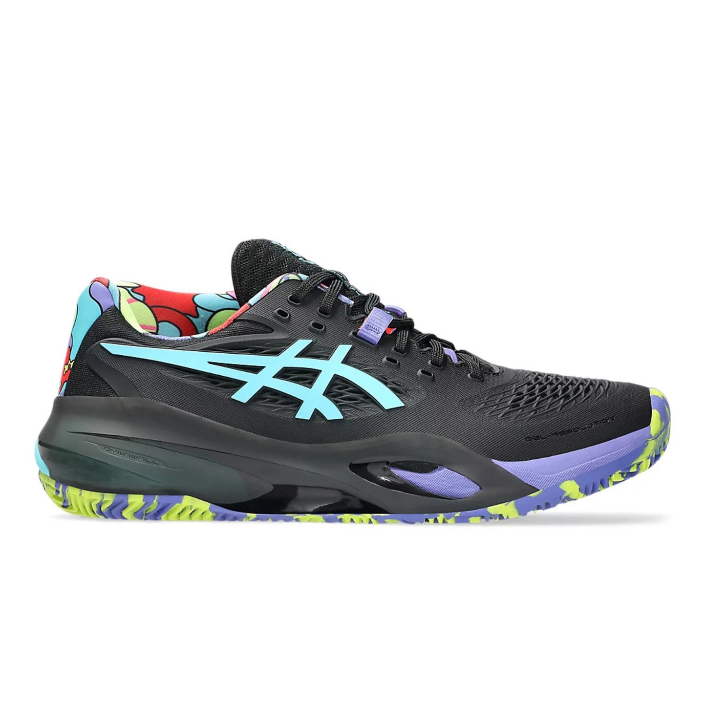 ASICS SHOE G-RESOLUTION X PADEL LIMITED EDITION MN BLACK/ENERGY AQUA (SS25)