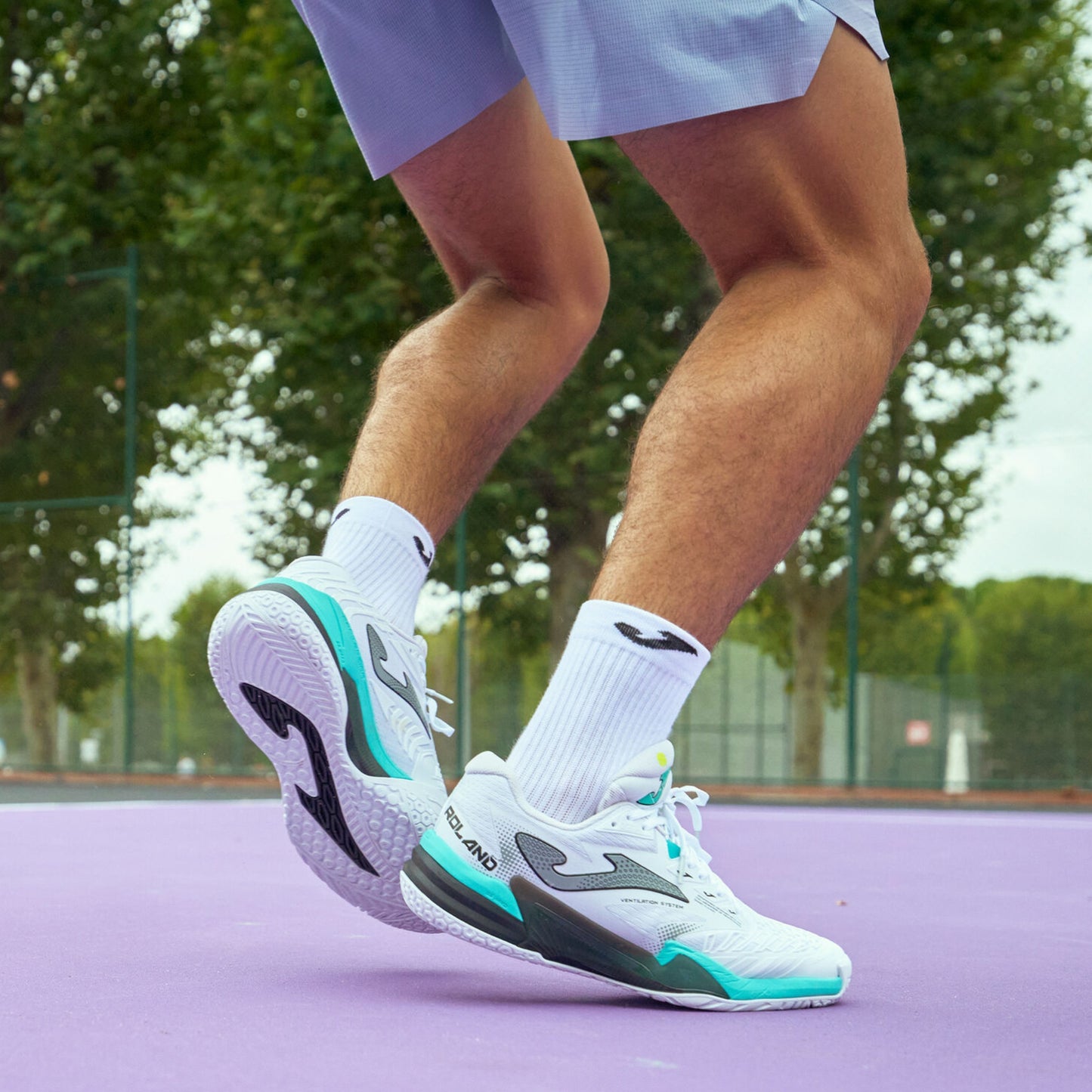 JOMA SHOE T.ROLAND 2402 MN WHITE/MINT/GREY (SS25)