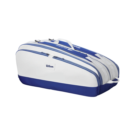 WILSON BAG US OPEN TOUR EDITION 12R WHITE/NAVY (SS24) (TBD)