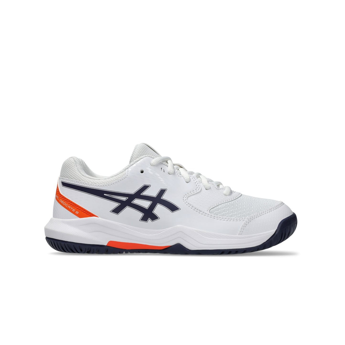 ASICS SHOE G-DEDICATE 8 KID WHITE/INDIGO FOG (SS25)