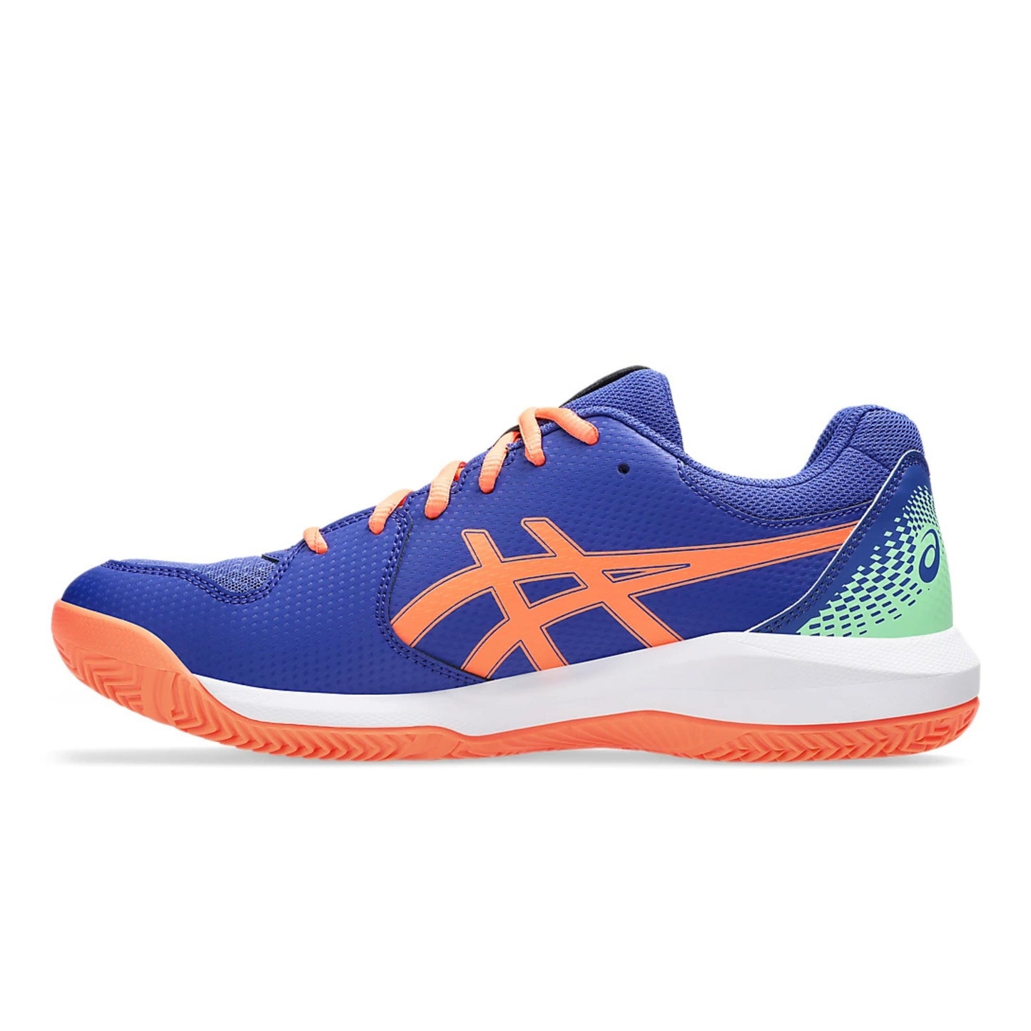 ASICS SHOE G-DEDICATE 8 PADEL MN DARK COBALT/VIVID CORAL (AW25)