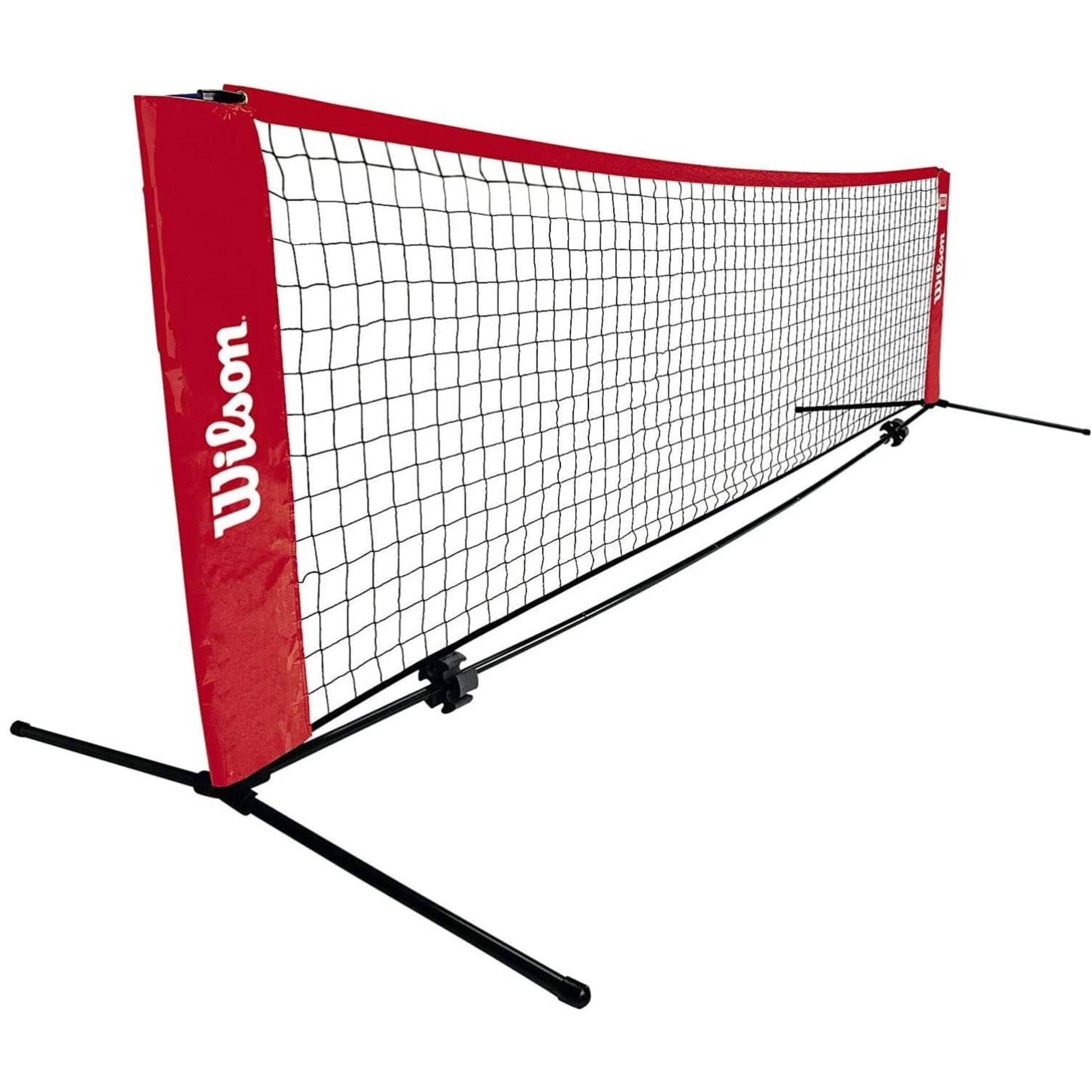 Wilson tennis net on a white background