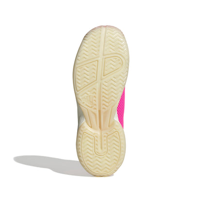 ADIDAS SHOE COURTFLASH KID LUCID PINK/SILVER METALLIC (AW25)