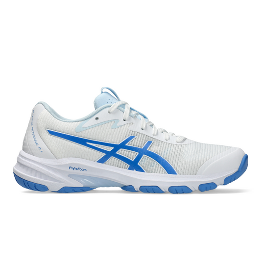 ASICS SHOE G-NETBURNER PROFESSIONAL FF 4 WN WHITE/BLUE COAST (SS25)