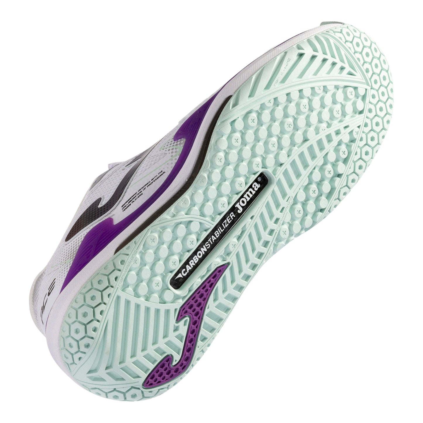 JOMA SHOE ACE WN WHITE/PURPLE (SS25)