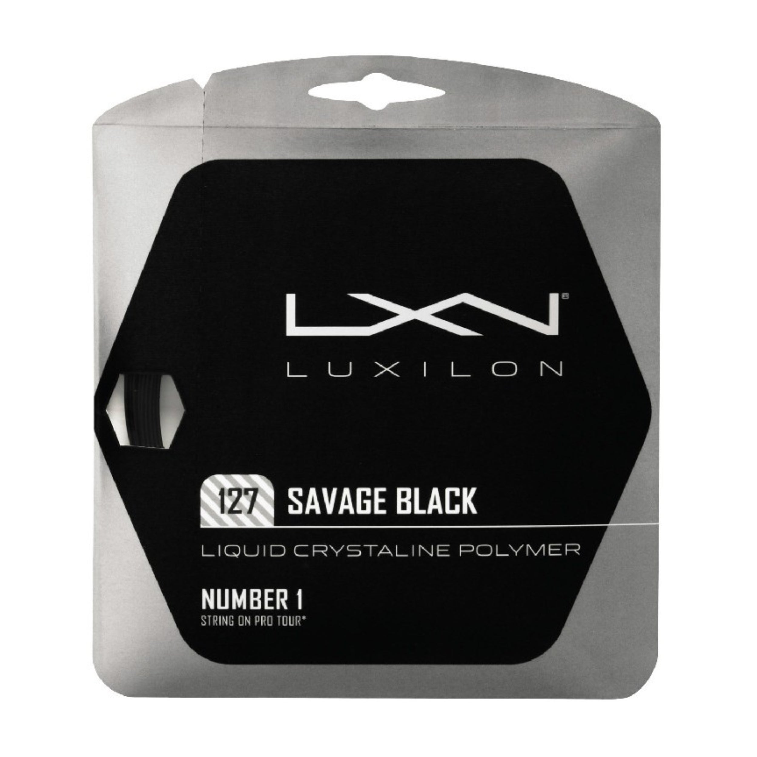 LUXILON STRING SAVAGE BLK 16L 1.27MM SET (TBD) – Baseline Racquets
