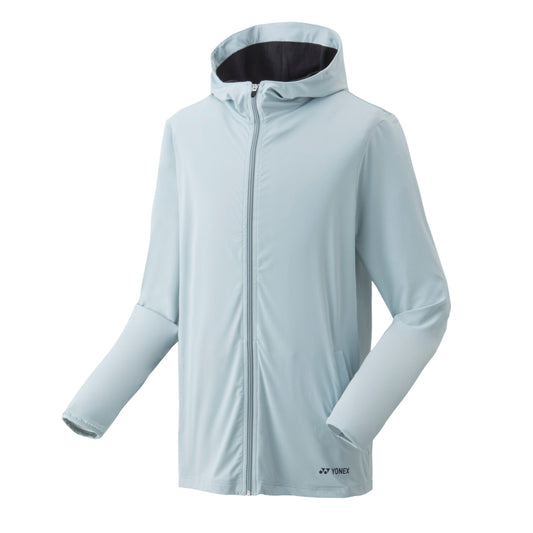 YONEX HOODIE FULL ZIP 50116 MN SILVER GRAY