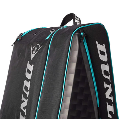 DUNLOP BAG PADEL PALETERO ELITE BLACK/PETROL GREEN