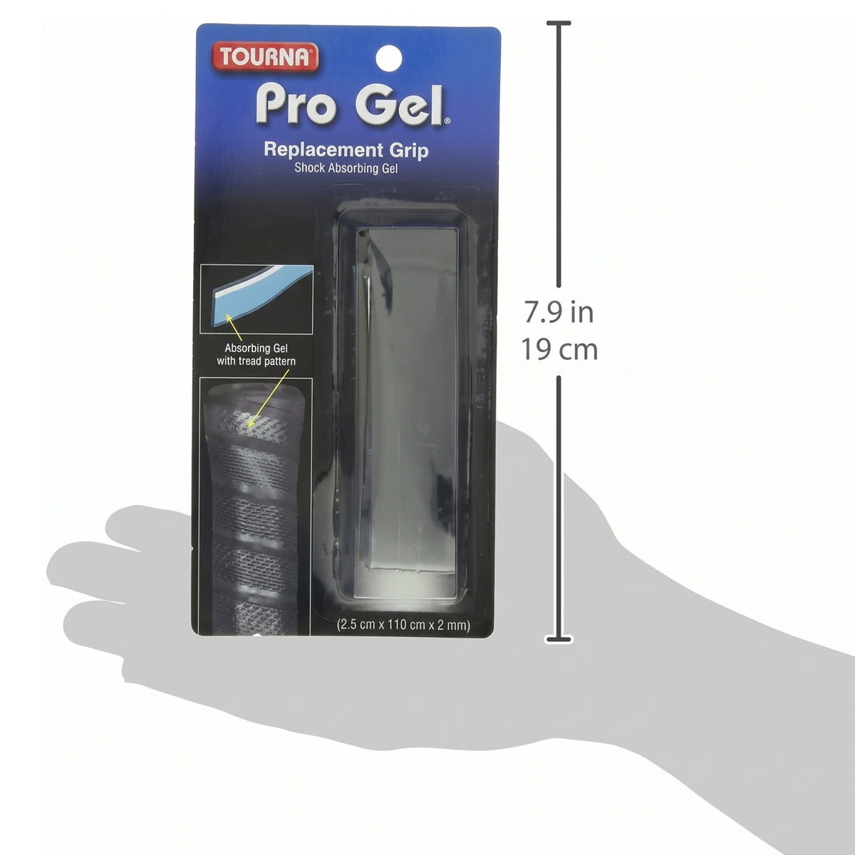 TOURNA GRIP REPLACEMENT TOUR 1.8MM BLK (TBD)